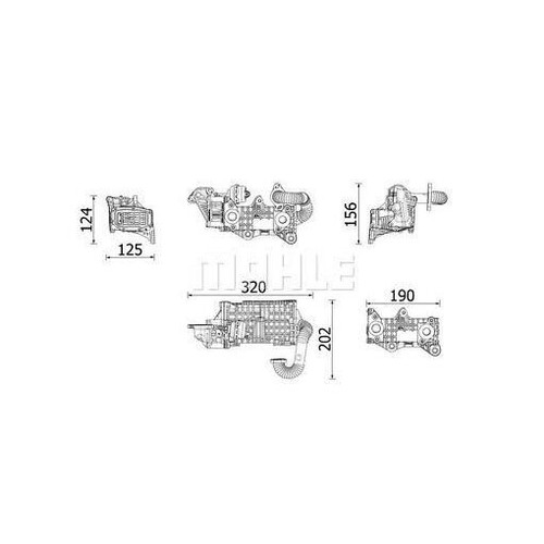 000p mahle cooler - ce, 43