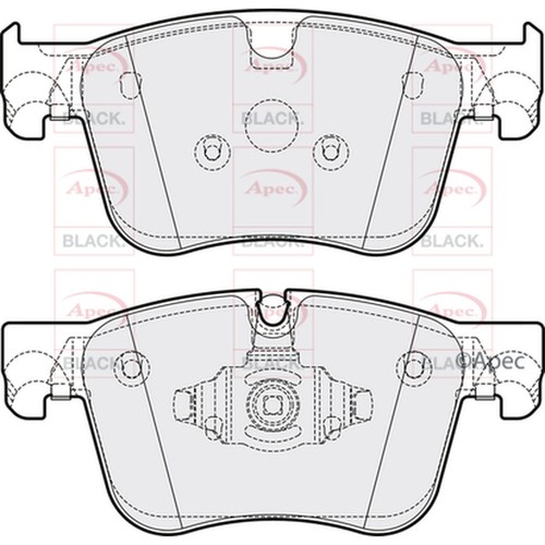 Brake pads set for citroen - set, c5