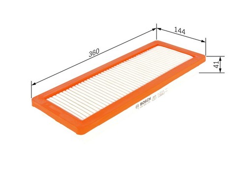 Air filter bosch 026 400 - air, f