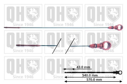 Oil dipstick for - for, citroen
