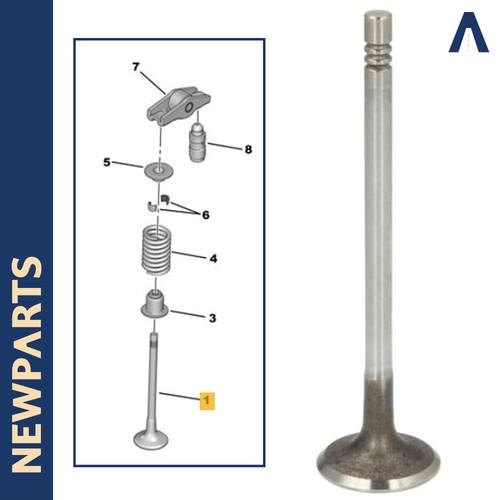 Newparts intake valve - intake, for