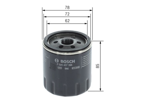 Bosch with castrol oil service - with,