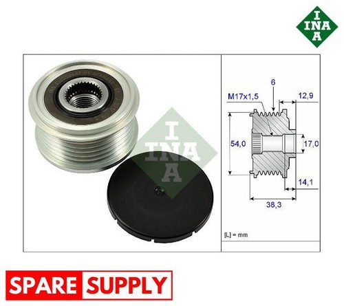 Alternator freewheel clutch - freewheel,