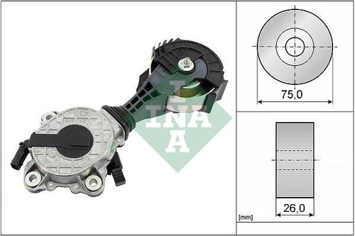 Ribbed belt - v-ribbed, tensioner