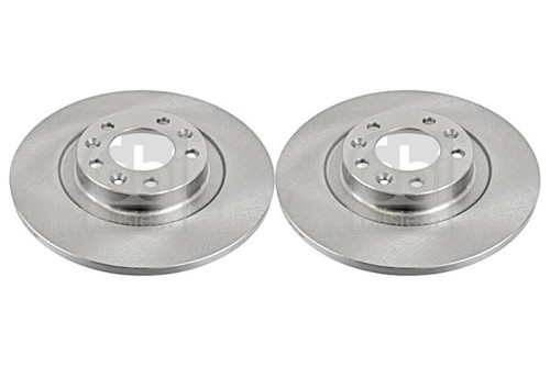 Brake discs rear - brake, fits