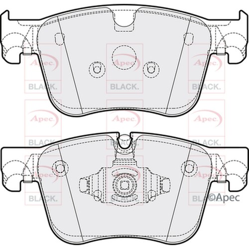 Brake pads set - for, c5