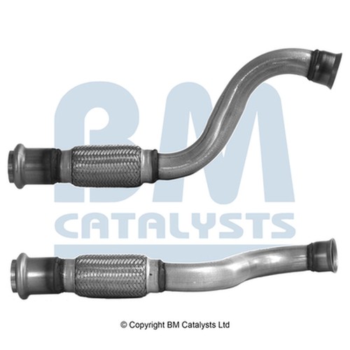 Exhaust pipe fit - +, for