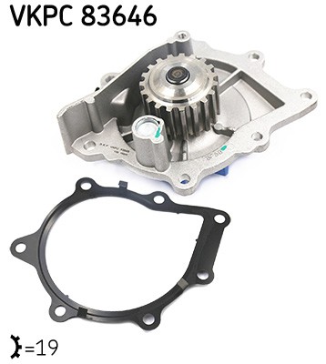 Skf vkpc 83646 - vkpc, water