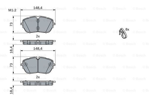 986 494 946 bosch brake - 494,