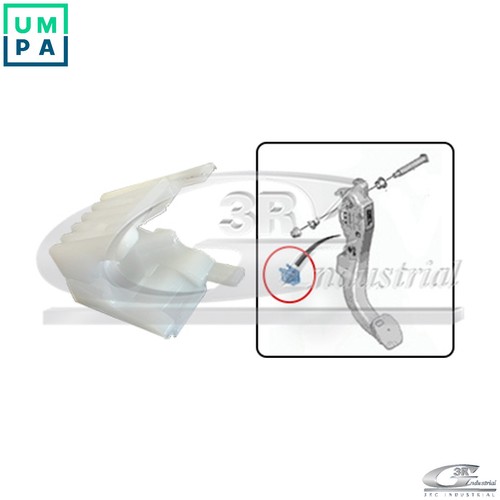 Spring clutch pedal 86295 - spring, for