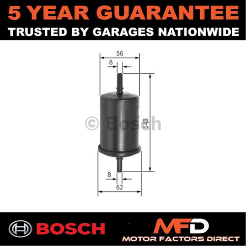 Fuel filter bosch fits - fuel,