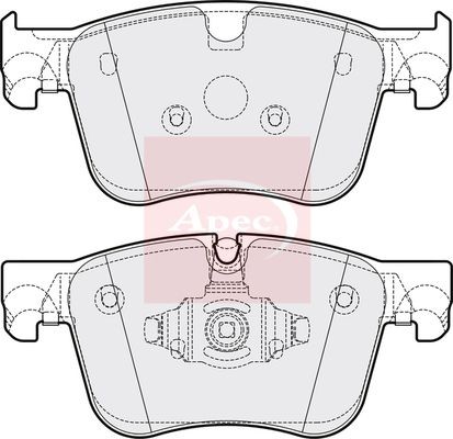 Disc brake pad set - brake,
