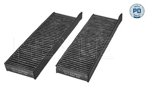 Cabin filter with - , odour