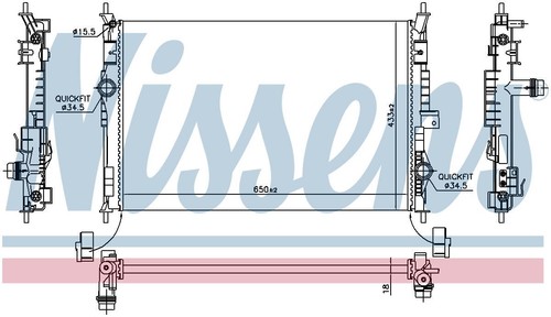 Radiator for citroen - for, c4