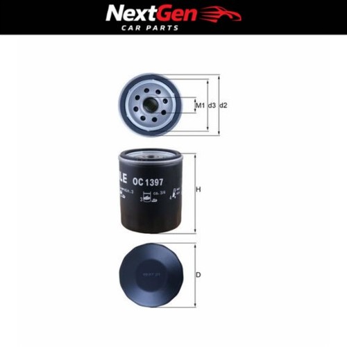 Oil filter mahle oc1397 for - filter,