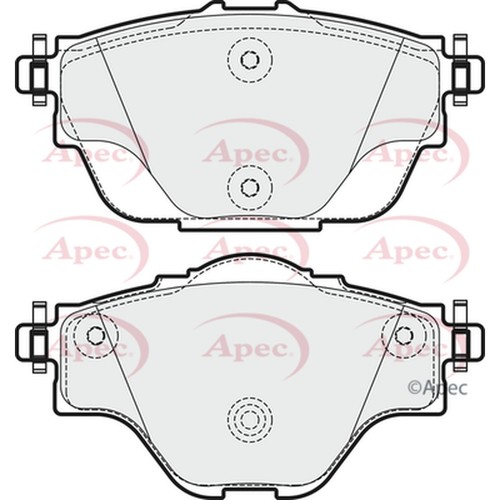 Brake pads set for - for, c5