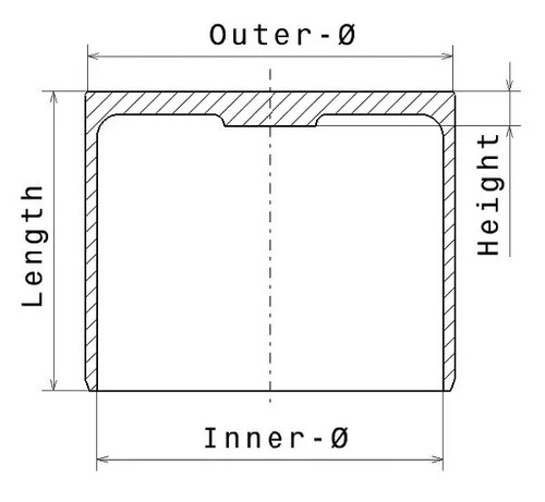 Valve lifter glass exhaust - glass,