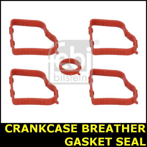 Crankcase breather gasket seal - crankcase,