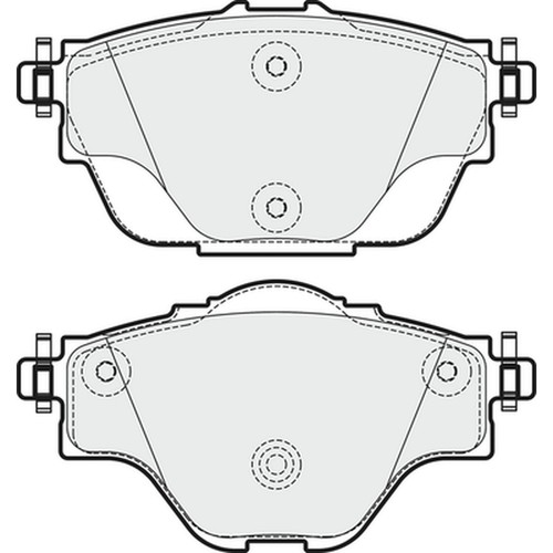 Brake pads set for citroen - brake,