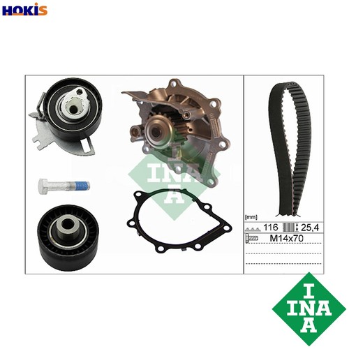 Water pump timing belt - pump, &
